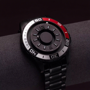 Nuevo <span class=keywords><strong>Reloj</strong></span> Magnético para Hombre, Diseño Esférico, Sin Espejo, Relojes <span class=keywords><strong>de</strong></span> Cuarzo Negros para Hombre, Relojes <span class=keywords><strong>de</strong></span> Pulsera <span class=keywords><strong>de</strong></span> <span class=keywords><strong>Acero</strong></span> Inoxidable - Product Image 2