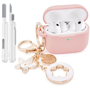 Funda Protectora <span class=keywords><strong>de</strong></span> Silicona para <span class=keywords><strong>Airpods</strong></span>, <span class=keywords><strong>Airpods</strong></span> Pro 2 y <span class=keywords><strong>3</strong></span> Generación, Cubierta para Auriculares, Funda Protectora para <span class=keywords><strong>Airpods</strong></span>, Cubierta <span class=keywords><strong>de</strong></span> <span class=keywords><strong>Carga</strong></span> a Prueba <span class=keywords><strong>de</strong></span> Golpes - Product Image 1
