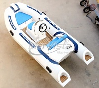 Bateau gonflable rigide en forme de V profond du zodiaque de la CE 13ft 390 à vendre Bateau