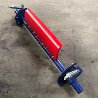 Convoyeur à bande pour mines d'énergie Balayeuse rotative sans puissance Brosse à rouleau en acier nylon résistant à l'usure de forme longue pour le nettoyage des commerces de détail