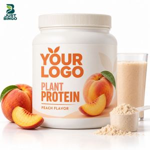 Poudre de protéines halal en marque blanche, fournisseur OEM avec logo et design d'emballage personnalisés pour la nutrition sportive - Product Image 1