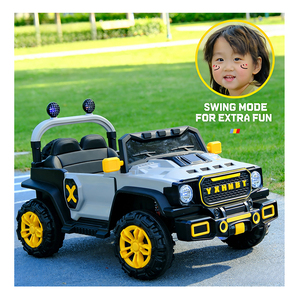Elektrische kinderauto met dubbele 390 <span class=keywords><strong>motor</strong></span>, 12V7Ah accu, Bluetooth app, dashboard, dubbele deur, wiegfunctie, USB, muziek, knipperlicht en aandrijving. - Product Image 3