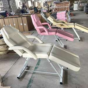 Table de massage de salon de beauté pour tatouage et maquillage permanent, lit pliable et durable avec cadre en métal - Product Image 6