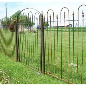 Rampe de balcon en fer forgé de qualité supérieure, anti-corrosion, clôture de sécurité pour villa, escalier et <span class=keywords><strong>terrasse</strong></span> - Product Image 6