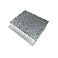 Conduit d'air ignifuge pré-isolé PIR, panneau de climatisation en mousse rigide, gaine de ventilation PID, 20 mm PIP Alu. Gaines en aluminium