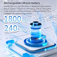 Analizador de Calidad de Agua Potable Multiparamétrico, Espectrofotómetro con Interfaz de Datos USB RS232 para Aguas Subterráneas y Superficiales