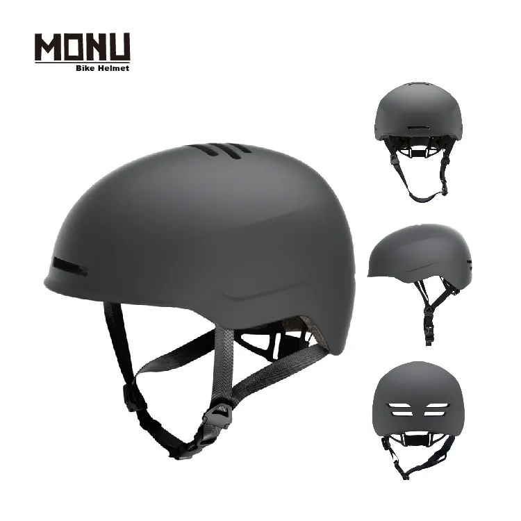 MONU Wholesale Motorcycle Helmet Skateboard Roller Skating Bicycle Commuting E-scooter E-Bike Helmet
