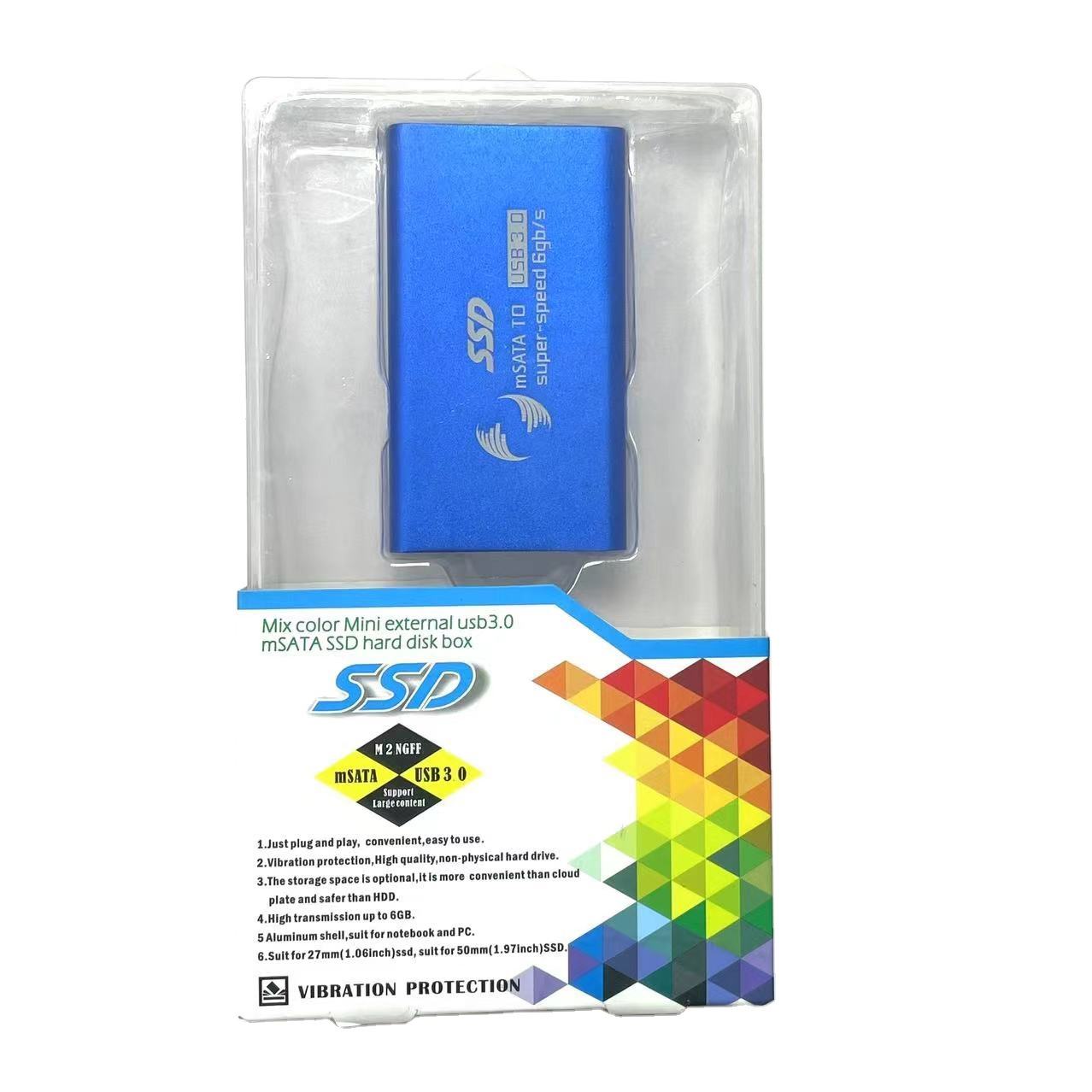 Aluminum SSD Enclosure High Speed USB