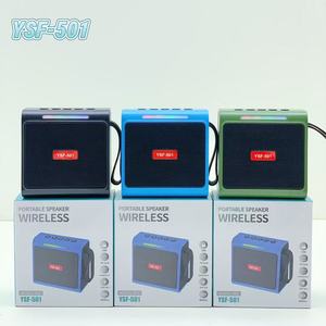 YSF-501 Portable for Blue Tooth <b>Speaker</b> RGB <b>LED</b> Cheap Outdoor Wireless <b>Speaker</b> for Mobile Phone Home Theatre TF USB Function - Product Image 5