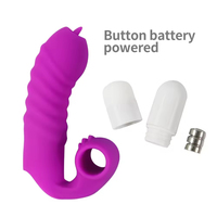 Fabrikpreis Großhandel Zungen-Leck-Vibrations-Fingerhülle für Frauen Paare Tragbarer G-Punkt-Massager Klitoris-Stimulator