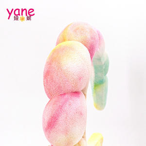 Handgemaakte Mode Fluwelen Hoofdbanden Dikke Stof Schedel Versieren Plastic Haarband Groothandel Fluwelen Hoofdbanden Voor Vrouwen - Product Image 3