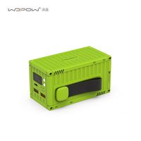 WOPOW PD32 3USB 20000mAh 20W 22.5W Charge rapide, batterie externe universelle et station avec lumière LED, type C, utilisation en extérieur avec câble