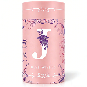 High-quality Cylinder <b>Box</b> for Wine Glass Storage Custom Logo Round Packaging Tube <b>Christmas</b> <b>gift</b> <b>box</b> Valentine's Day <b>gift</b> - Product Image 6