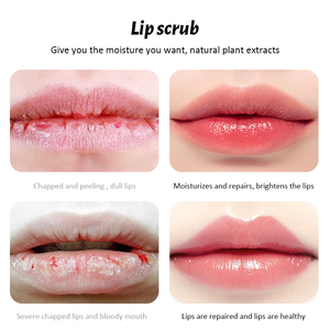 Sel de l'<span class=keywords><strong>Himalaya</strong></span> végétalien de marque privée gommage pour les lèvres exfoliant à l'humidité film pour les lèvres nourrir réparer les ridules soin des lèvres - Product Image 5