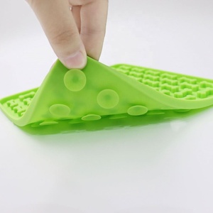 Venta caliente al por mayor de la fábrica de hueso diseño de succión de silicona fuertes lento, <span class=keywords><strong>perro</strong></span>, alimentador del lamer Pad - Product Image 3