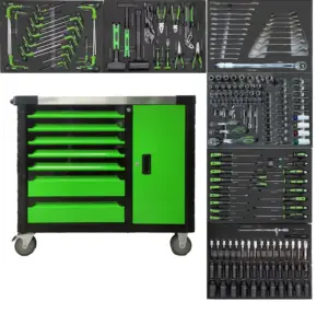 2024 New Deign Tool Sets Box Garage Storage Tool Cabinet/ Trolley/ Chest / Cart For Industrial Auto Repair Sets