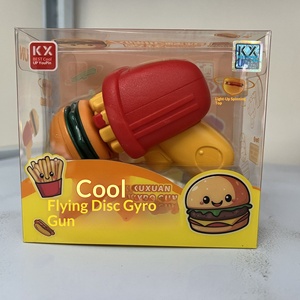 Cadeau promotionnel transfrontalier : Jouet éducatif lumineux et rotatif pour garçon et fille, thème Burger, Frites, Hot-dog, de qualité supérieure - Product Image 5