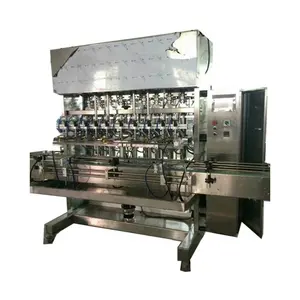 Honey jam sauce paste bottle filling and sealing capping machine production line