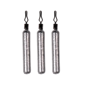 LUSHAZER Plomos de Pesca 5g 7g 10g 12g 15g 17g, Plomada Cilíndrica para Drop Shot con Eslabón Giratorio, Accesorios para Montajes de Pesca - Product Image 1