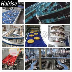 Fabrika doğrudan 1050 plastik ağır yan esneme masa üst zincir paslanmaz çelik bant konveyör birçok sanayi için - Product Image 6