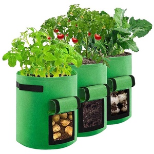 Sacchi per Coltivazione <span class=keywords><strong>da</strong></span> 20 Galloni, Vasi in Tessuto per <span class=keywords><strong>Piante</strong></span>, Fiori e Ortaggi, Ideali per Semina e Crescita in Vivaio - Product Image 6