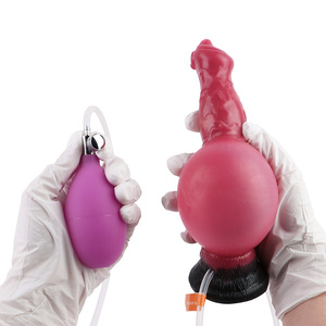 YOCY Wolf Dildo con nodo fantasia gonfiabile anale Plug per gli uomini masturbatori eiaculazione Dildo per le donne - Product Image 4