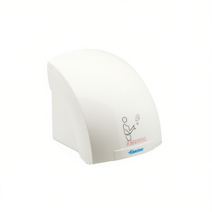 Sèche-mains électrique automatique à air chaud, 24 cm de largeur, 25 cm de longueur, 23,5 cm de hauteur, pour toilettes publiques - Product Image 2
