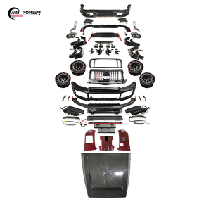 W463a W464 Phụ Kiện Xe Hơi G Wagon Bodykit Facelift <span class=keywords><strong>Rocket</strong></span> G900 Phong Cách Bodykit Front Lip Rear Spoiler Đối Với G Class W464 W463a - Product Image 3