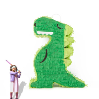 Dinosaure vert Jumbo Pinata décoration Festival fête papier Pinata dinosaure Pinata anniversaire ornement