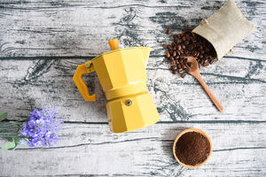 Cafetière <span class=keywords><strong>Moka</strong></span> en céramique colorée pour expresso - Product Image 6