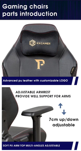Comfortable Big and Tall Gaming <strong>Chairs</strong> <strong>Adults</strong> Heavy Duty Reclining Silla <strong>Game</strong> Desk/Office &amp; PC Gaming Ergonomic Seats - Product Image 4