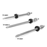 Boulon de suspension en acier inoxydable A2-70 304 SUS304 M10 pour support de montage de toit solaire pour système d'installation de panneaux solaires
