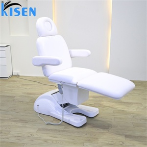 Table de massage électrique multifonctionnelle Kisen à trois moteurs, réglable en hauteur, pour salon de beauté et tatouage - Product Image 3