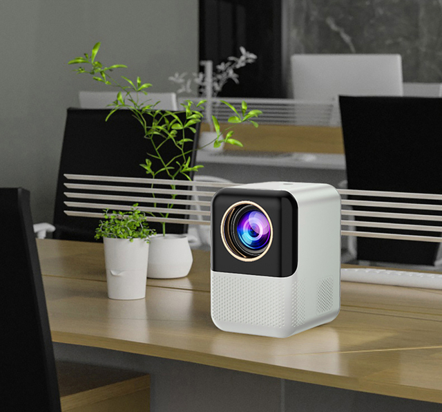 Consumer Electronics P700 Mini Portable Projector Mobile Phone Android 10 1080P 5000 Lumens Built-in Speakers Smart Projectors