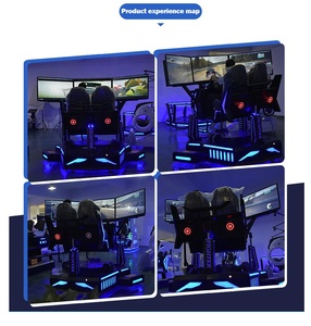เก้าอี้เกมแข่งรถแบบจำลองการขับขี่พร้อมระบบสั่นสะเทือน - Product Image 2