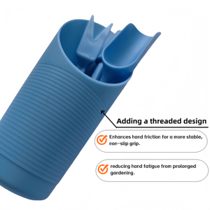 Moderne 4 pièces en plastique PP jardinière semoir pelle seau cuillère dispositif de forage succulent <span class=keywords><strong>semis</strong></span> outil <span class=keywords><strong>pour</strong></span> les jardiniers - Product Image 3