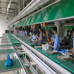 Hội thảo kết nối plug-in nhôm cho máy bay Dây chuyền lắp ráp chuỗi tốc độ kép mới cho máy bay băng tải tự động - Product Image 5