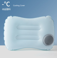 Oreiller de voyage gonflable en PVC personnalisé, doux et facile à transporter, idéal pour la plage - Vente en gros