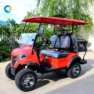 Электрический гольф-кар Robetaa на 4 места для бездорожья, электрический автомобиль для охоты, электрический гольф-кар - Product Image 1