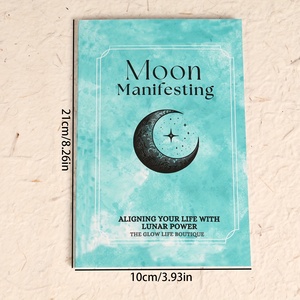JAI IMAN-Cuaderno de diario A5 con 80 páginas, explicación detallada, fase lunar para profesionales - Product Image 2