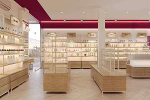 Diseño de Tiendas de Belleza y Soluciones Comerciales Llave en Mano |   Vitrinas Cosméticas LED Personalizadas, Muebles Modulares Ecológicos para Tiendas - Product Image 4