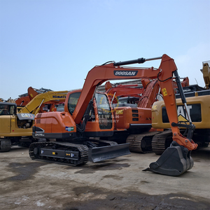 Miniexcavadoras Usadas en Buen Estado, Doosan DX75 con Acoplador Rápido y Motor con Certificación CE, Miniexcavadora Usada Doosan DX75 DX60 DX55 DX35 - Product Image 1