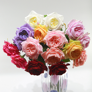 Venta al por mayor Real Touch <span class=keywords><strong>Juliet</strong></span> Rose flores artificiales hidratantes para Navidad boda Día de San Valentín fiesta y decoración del jardín - Product Image 1