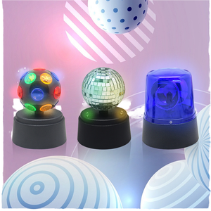 Luci di Proiezione LED, Creativa Sfera di Cristallo Colorata con Effetto Atmosfera, <span class=keywords><strong>Luce</strong></span> Rotante per Feste, KTV e Palcoscenici - Product Image 5