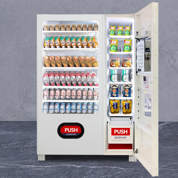 Auto Snack Bottled Beer Cold Drink Water Vending Machine Factory Drink Bill Acceptor for Vending Machine