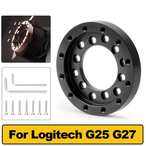 Racing <b>Wheel</b> Adapter 73Mm Aluminum Alloy Base Plate For <b>Pc</b> Gaming Steering <b>Wheel</b> Mount - Product Image 3