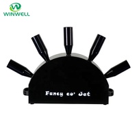 Machine à jet de CO2 de luxe Winwell W-D086 pour événements de mariage, scène, boîte de nuit, discothèque, effets DJ, contrôle DMX, 12x3W LED, fumée, brouillard, cryogénie