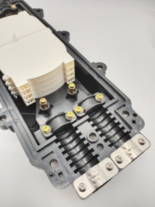 24-144Cores Horizontal 2 in 2 Out <span class=keywords><strong>Manga</strong></span> Lineal Sticky Cincture Ftth Fiber Enclosure Outdoor - Product Image 4