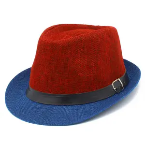巴拿马软呢帽男士盖茨比帽子男士盖茨比服装配件草帽