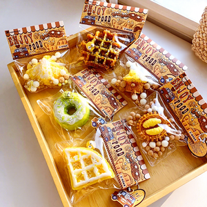 Jouet anti-stress souple en forme de sandwich ou de biscuit, en TPR, pour soulager l'anxiété, pour toute la famille - Product Image 1
